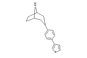 3-[4-(3-furyl)phenyl]-8-azabicyclo[3.2.1]octane