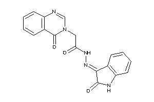 N-[(2-ketoindolin-3-ylidene)amino]-2-(4-ketoquinazolin-3-yl)acetamide