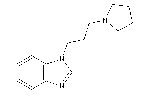 1-(3-pyrrolidinopropyl)benzimidazole