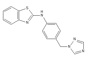 1,3-benzothiazol-2-yl-[4-(1,2,4-triazol-1-ylmethyl)phenyl]amine