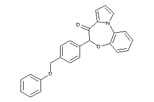 Image of 6-[4-(phenoxymethyl)phenyl]pyrrolo[2,1-d][1,5]benzoxazepin-7-one
