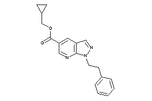 1-phenethylpyrazolo[3,4-b]pyridine-5-carboxylic Acid Cyclopropylmethyl Ester