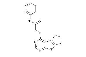 N-cyclohexa-1,3-dien-1-yl-2-(BLAHylthio)acetamide