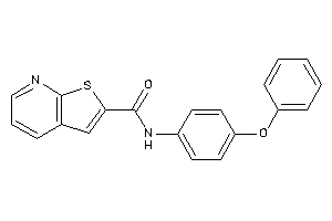 N-(4-phenoxyphenyl)thieno[2,3-b]pyridine-2-carboxamide