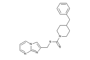 4-benzylpiperidine-1-carbodithioic Acid Imidazo[1,2-a]pyrimidin-2-ylmethyl Ester