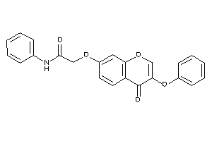 2-(4-keto-3-phenoxy-chromen-7-yl)oxy-N-phenyl-acetamide