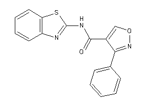 N-(1,3-benzothiazol-2-yl)-3-phenyl-isoxazole-4-carboxamide