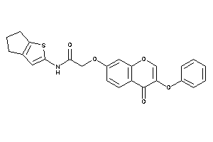 N-(5,6-dihydro-4H-cyclopenta[b]thiophen-2-yl)-2-(4-keto-3-phenoxy-chromen-7-yl)oxy-acetamide