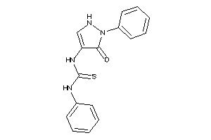 1-(5-keto-1-phenyl-3-pyrazolin-4-yl)-3-phenyl-thiourea