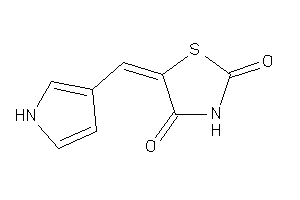 Image of 5-(1H-pyrrol-3-ylmethylene)thiazolidine-2,4-quinone