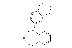 Image of 5-tetralin-6-yl-2,3,4,5-tetrahydro-1H-3-benzazepine