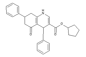 5-keto-4,7-diphenyl-4,6,7,8-tetrahydro-1H-quinoline-3-carboxylic Acid Cyclopentyl Ester