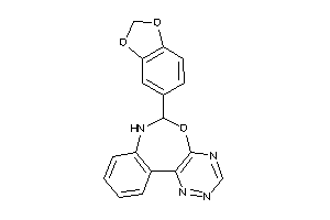 6-(1,3-benzodioxol-5-yl)-6,7-dihydro-[1,2,4]triazino[5,6-d][3,1]benzoxazepine