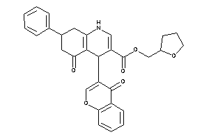 5-keto-4-(4-ketochromen-3-yl)-7-phenyl-4,6,7,8-tetrahydro-1H-quinoline-3-carboxylic Acid Tetrahydrofurfuryl Ester