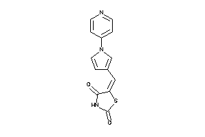 Image of 5-[[1-(4-pyridyl)pyrrol-3-yl]methylene]thiazolidine-2,4-quinone