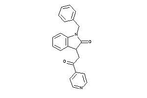 1-benzyl-3-[2-keto-2-(4-pyridyl)ethyl]oxindole