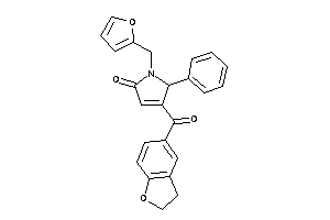 4-(coumaran-5-carbonyl)-1-(2-furfuryl)-5-phenyl-3-pyrrolin-2-one