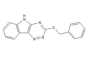 3-(benzylthio)-5H-[1,2,4]triazino[5,6-b]indole