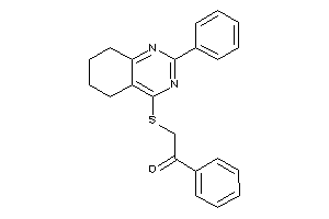 1-phenyl-2-[(2-phenyl-5,6,7,8-tetrahydroquinazolin-4-yl)thio]ethanone