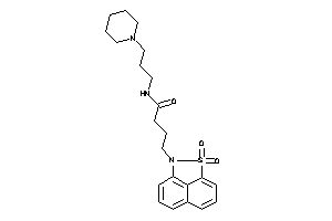 Image of 4-(diketoBLAHyl)-N-(3-piperidinopropyl)butyramide
