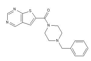 (4-benzylpiperazino)-thieno[2,3-d]pyrimidin-6-yl-methanone