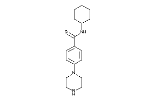 N-cyclohexyl-4-piperazino-benzamide