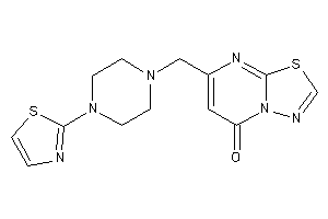 7-[(4-thiazol-2-ylpiperazino)methyl]-[1,3,4]thiadiazolo[3,2-a]pyrimidin-5-one