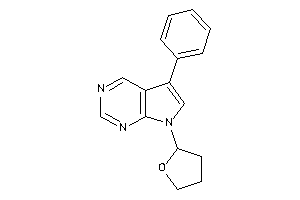 Image of 5-phenyl-7-(tetrahydrofuryl)pyrrolo[2,3-d]pyrimidine