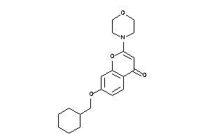 7-(cyclohexylmethoxy)-2-morpholino-chromone