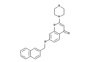 2-morpholino-7-(2-naphthylmethoxy)chromone