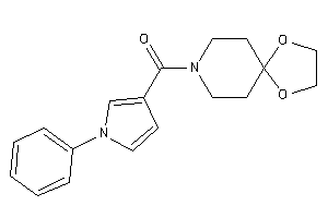 1,4-dioxa-8-azaspiro[4.5]decan-8-yl-(1-phenylpyrrol-3-yl)methanone