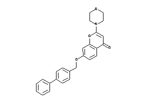 2-morpholino-7-(4-phenylbenzyl)oxy-chromone