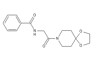 N-[2-(1,4-dioxa-8-azaspiro[4.5]decan-8-yl)-2-keto-ethyl]benzamide