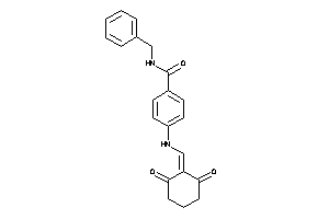 N-benzyl-4-[(2,6-diketocyclohexylidene)methylamino]benzamide