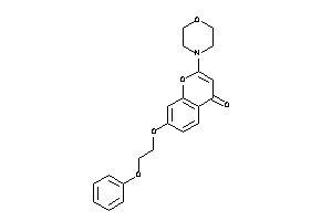 Image of 2-morpholino-7-(2-phenoxyethoxy)chromone