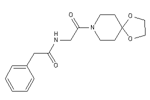 N-[2-(1,4-dioxa-8-azaspiro[4.5]decan-8-yl)-2-keto-ethyl]-2-phenyl-acetamide