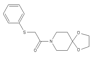 1-(1,4-dioxa-8-azaspiro[4.5]decan-8-yl)-2-(phenylthio)ethanone