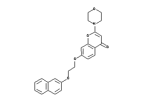 2-morpholino-7-[2-(2-naphthoxy)ethoxy]chromone