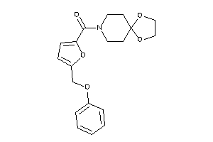 1,4-dioxa-8-azaspiro[4.5]decan-8-yl-[5-(phenoxymethyl)-2-furyl]methanone