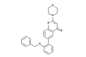 6-(2-benzoxyphenyl)-2-morpholino-chromone