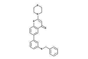 6-(3-benzoxyphenyl)-2-morpholino-chromone