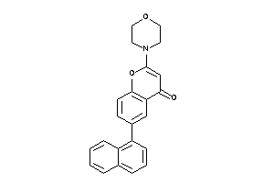 2-morpholino-6-(1-naphthyl)chromone