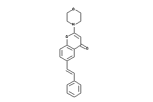 2-morpholino-6-styryl-chromone