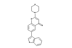 6-(benzothiophen-3-yl)-2-morpholino-chromone