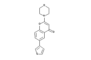 2-morpholino-6-(3-thienyl)chromone