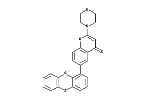 Image of 2-morpholino-6-thianthren-1-yl-chromone