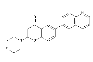 2-morpholino-6-(6-quinolyl)chromone