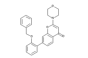 7-(2-benzoxyphenyl)-2-morpholino-chromone