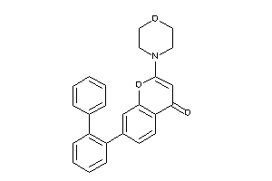 2-morpholino-7-(2-phenylphenyl)chromone