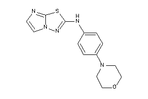 Imidazo[2,1-b][1,3,4]thiadiazol-2-yl-(4-morpholinophenyl)amine